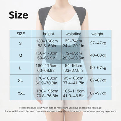 Smart Posture Corrector for Women & Men | Back Brace Support | Fix Back & Neck Pain in 7 Days | Adjustable Spine Corrector